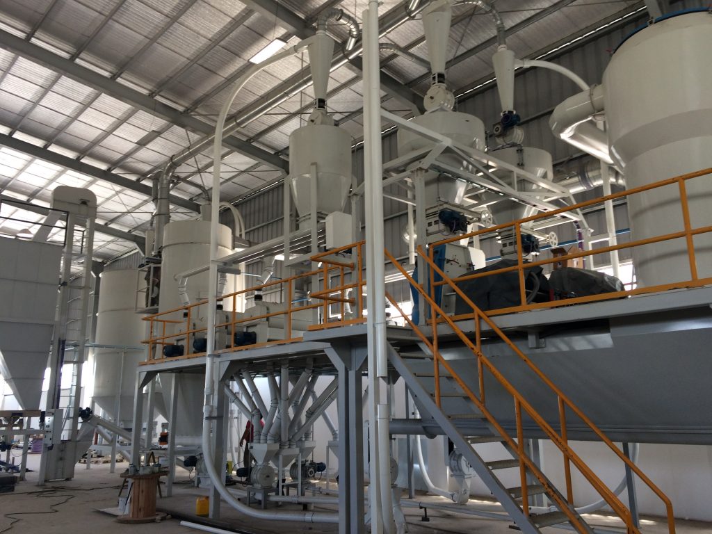 Línea de extracción de aceite